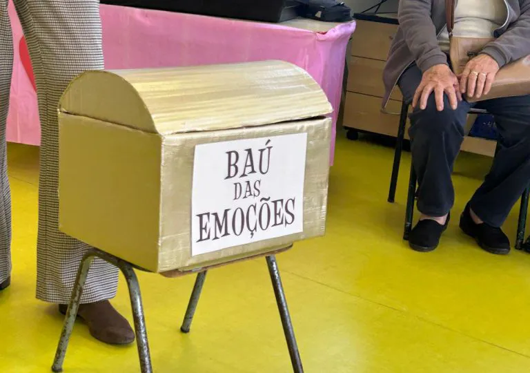 bau com a legenda bau das emocoes