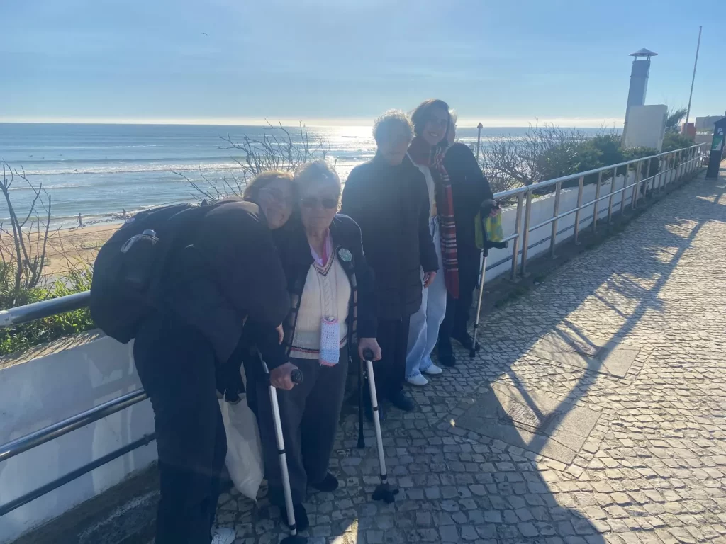 passeio até à praia