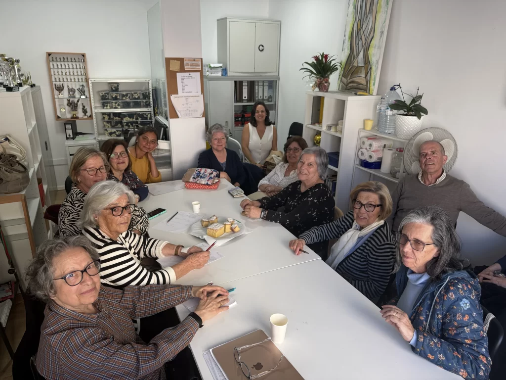reuniao de voluntarios